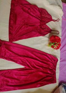 Rs 100 Drop 💥Valentine 4 Piece Suit ❤‍🔥💅🏼