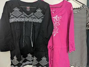 Branded 3 Tops/Tunics combo