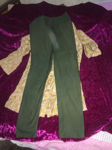Printed Kurta top with pants