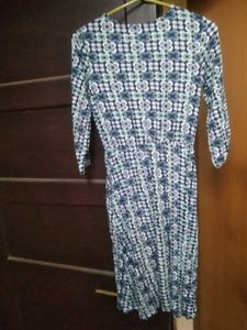 Chic Printed V-Neck Dress