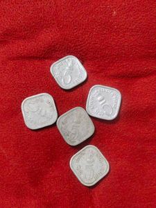 5 paise coins year 1976