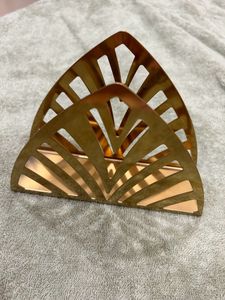 New Tissue Holder - Brass Colour
