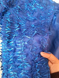 Tiedye Full Lengh Gown With Matching Jacket