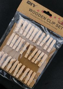 Mr. DIY wooden clips