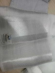 Light Pink  Organza Banarasi Silk Saree