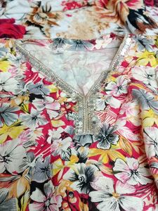 Floral Print Kurti