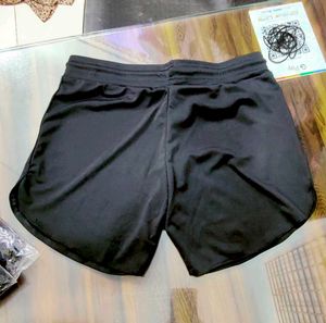 24, 26, 28 Comfy Black Athletic Shorts