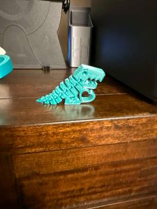 Valentines Flexi T-Rex with Heart