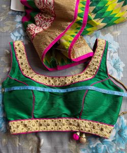 Green Yellow Ethnic Designer Lehenga Choli Set
