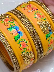 Vibrant Butterfly &amp; Floral Bangles