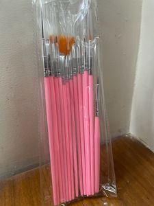 Set Of 12 Nail Brushes