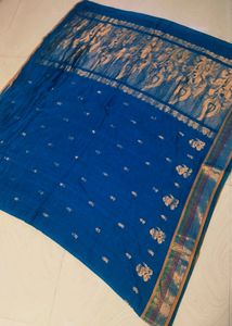 Cotton Blend Pure Gadwal Saree