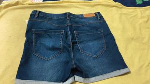 Stylish Blue Denim Shorts