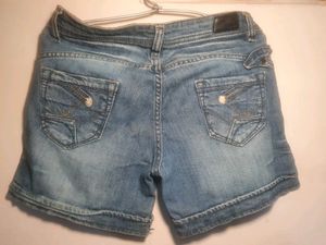 Light Wash Denim Shorts