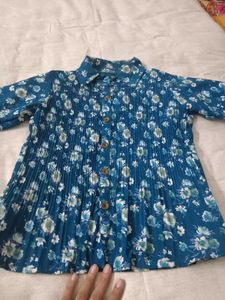Floral Button-Down Top