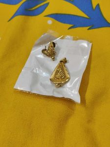 1 gram Gold pendent set