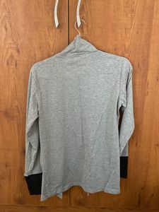 Grey Cotton shrug/jacket