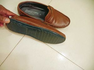 Brown Penny Loafers - Men's Size [Enter 7.5/
