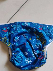 Cute Space Rocket Diaper Cover