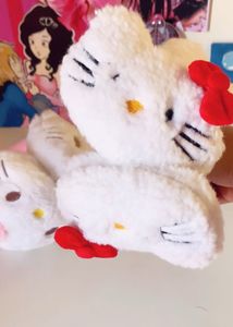 brand new red Hello Kitty Earmuffs