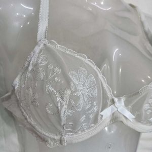 Sheer Embroidered🪔 Bra