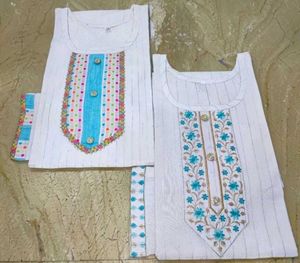 Combo Of 2 Cotton Kurtas