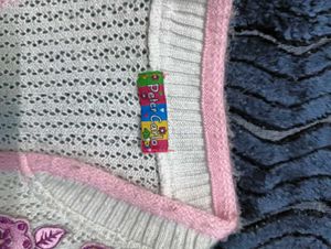 Adorable Pink ☃️☃️Knitte 3  years Outfit