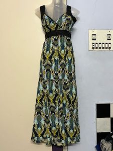 Pintrest padded Boho Maxi Dress