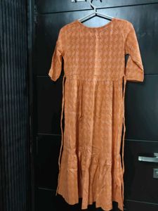 Orange Maxi Dress