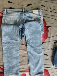 C&amp;S JEANS Men's Light Wash Jean