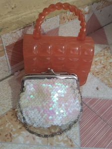Cute Jelly &amp; Sequin Pouches