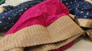 Vibrant Pink Ethnic Skirt