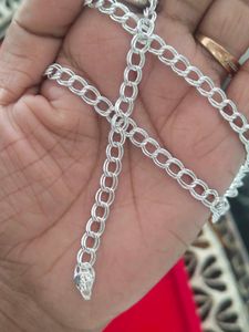 Silver Chain CZ for men's nd women's (16 gram)