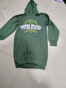 Green "United States Championship" Hoodie Dress