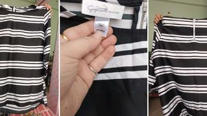 COMBO Stylish Striped &amp; Chevron Tops