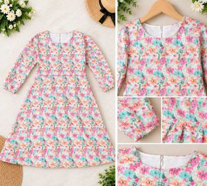 Floral Print Midi Dress