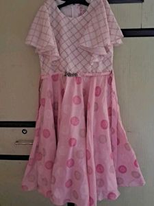 Pretty Pink Ruffled Dress
