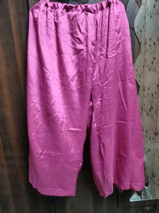 Beautiful Pink Sequin Suit with Palazzo - XL/XXL (