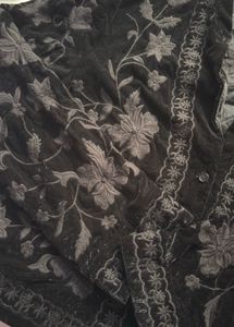 Embroidered Black Jacket