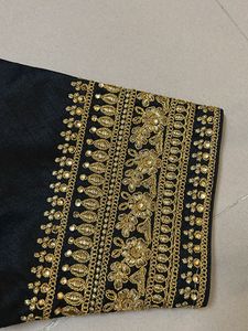 Black Embroidered Blouse