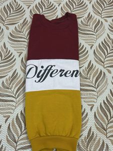 Stylish Color Block Sweatshirt