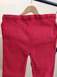 Beautiful Red Pant With Pocket