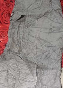 Men's Grey Cargo Pants