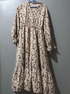 Floral Print Maxi Dress