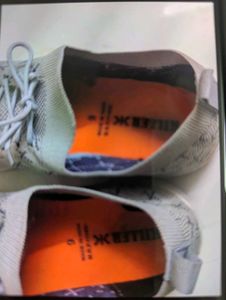 Stylish Grey Knit Sneakers