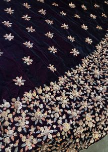 Exquisite Velvet Lehenga Choli