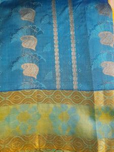 Grand Silk Saree with Contrast Blouse