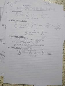 Organic Chemistry Short Notes - CBSE Class XII