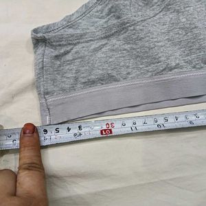🪔 Comfortable Grey Thong Panty