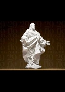 Geometric Religious Figure Sculpture 3d prin